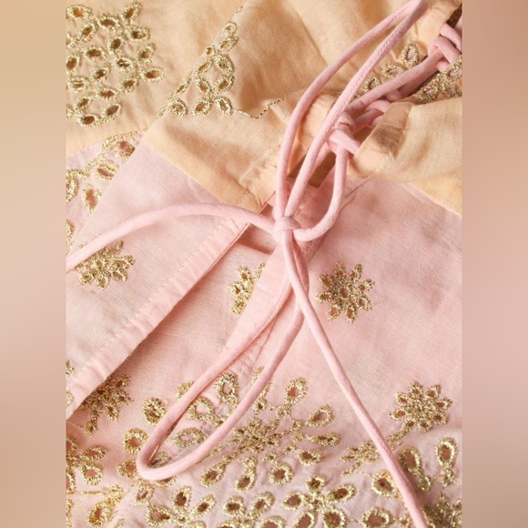 PQ Joy Eyelet Lace Cotton Tunic CoverUp, XS/S - Picture 6 of 6